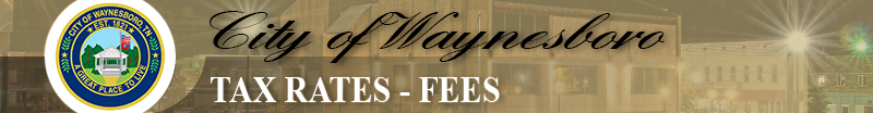 Tax Rates & Fees